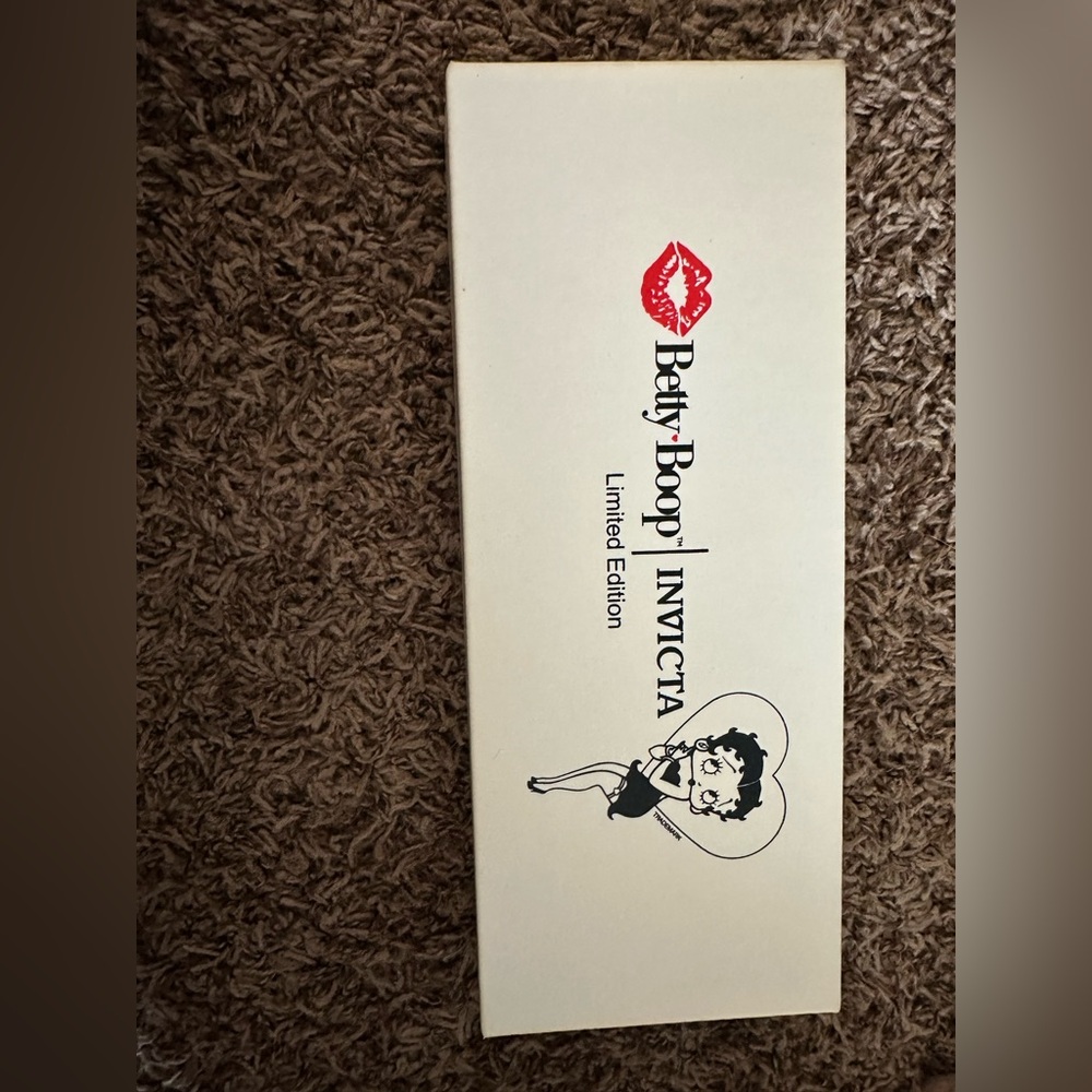 Betty boop invicta limited edition watch